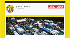 Desktop Screenshot of dyrskuet.com